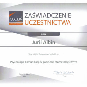 Certyfikat-10-J-Albin